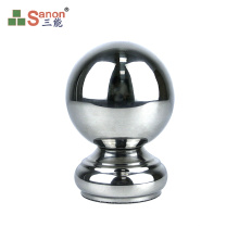 ss304 Stainless Steel Gazing Ball Gate Staircase Decoration Accessories Large Hollow Steel Balls